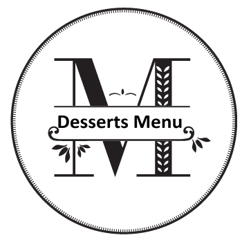 desserts-menu text